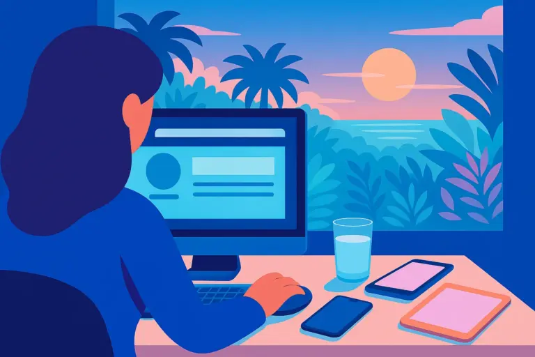 Business is a beach wordpress website mini anleitung2